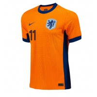 Netherlands Cody Gakpo #11 Replica Home Shirt Euro 2024 Short Sleeve